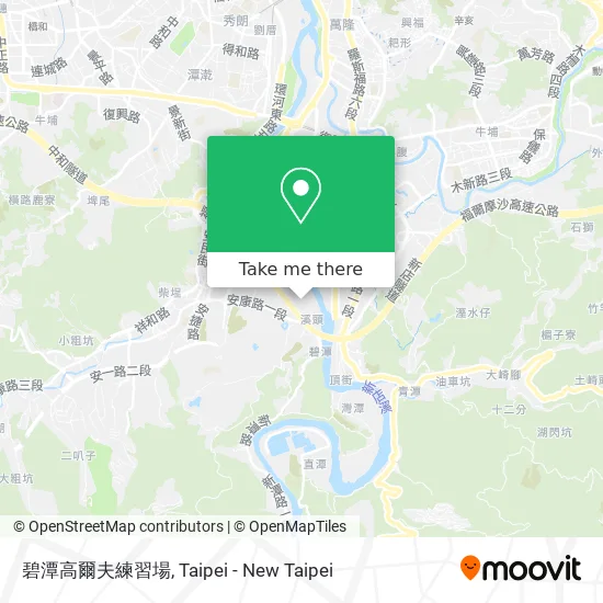 碧潭高爾夫練習場 map