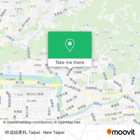 梓成婦產科 map