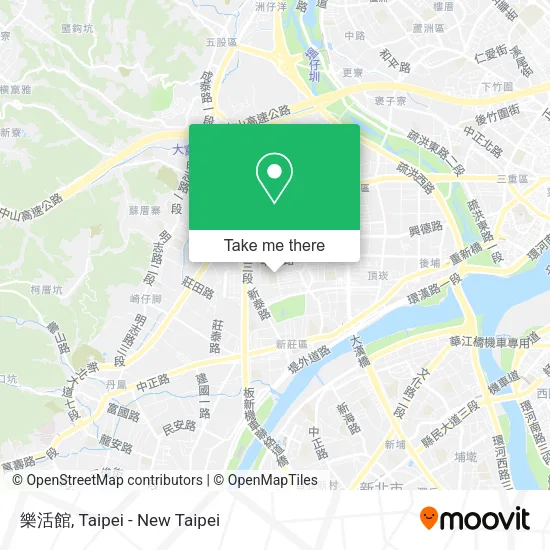 樂活館地圖