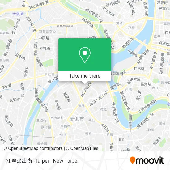 江翠派出所地圖