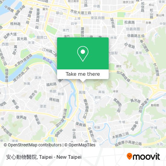 安心動物醫院 map