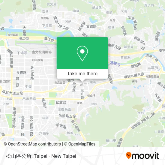 松山區公所 map