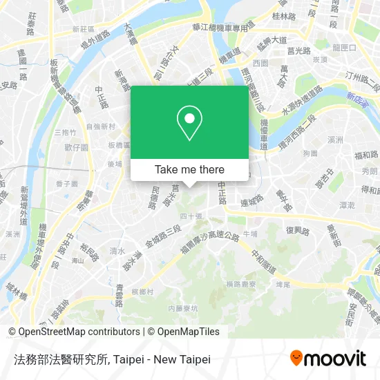 法務部法醫研究所地圖