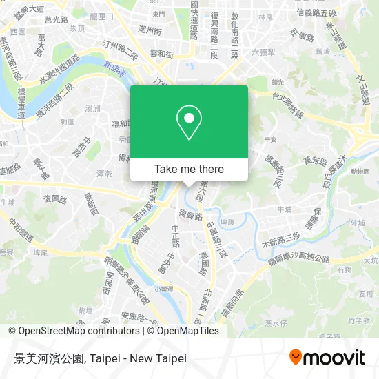 景美河濱公園地圖