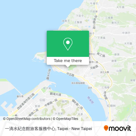 一滴水紀念館旅客服務中心 map