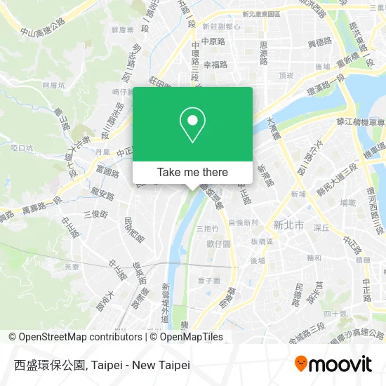 西盛環保公園地圖