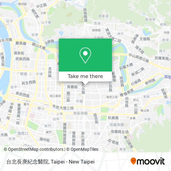 台北長庚紀念醫院 map