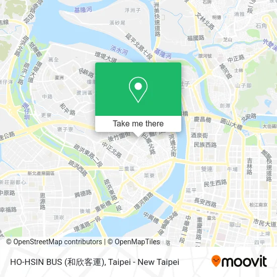 HO-HSIN BUS (和欣客運) map