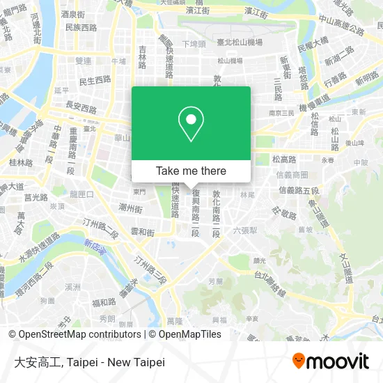 大安高工 map