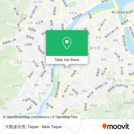 大觀派出所地圖
