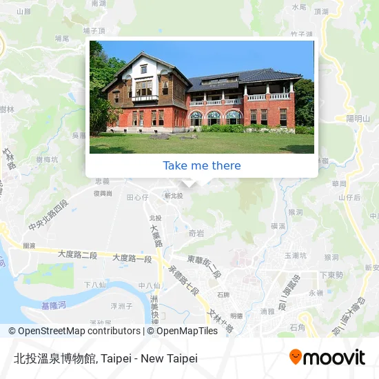 北投溫泉博物館 map