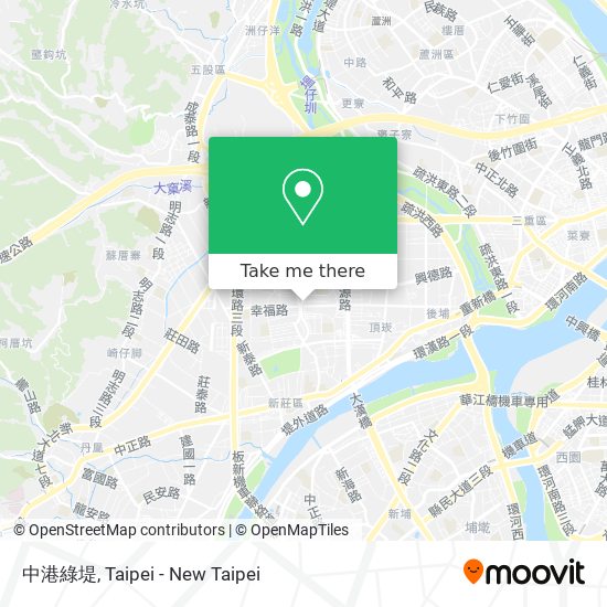 中港綠堤 map