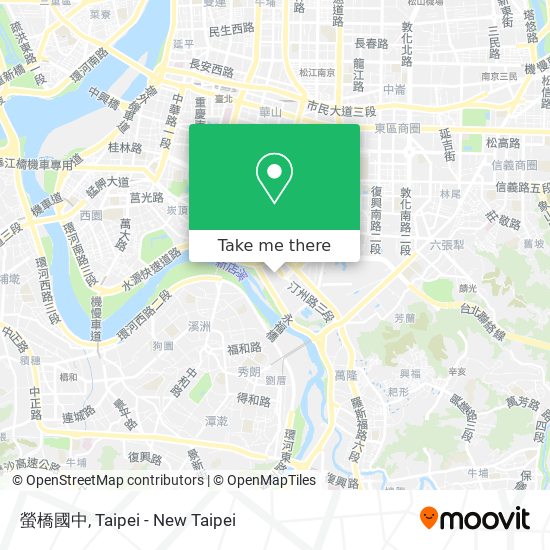 螢橋國中 map