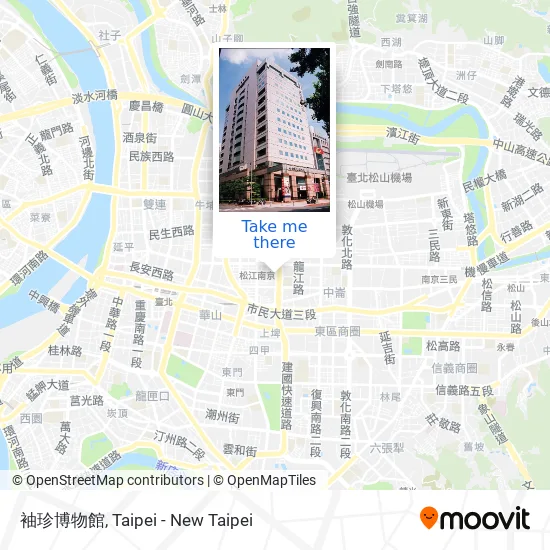 袖珍博物館地圖