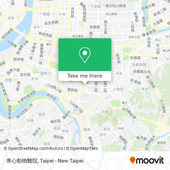 專心動物醫院 map