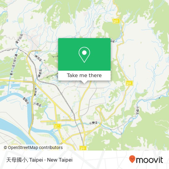 天母國小 map