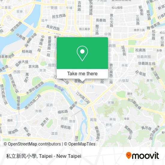 私立新民小學 map