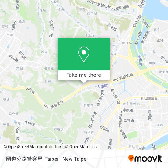 國道公路警察局 map