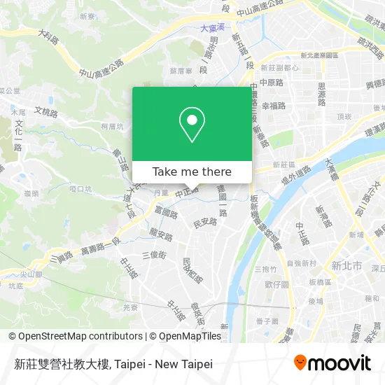 新莊雙營社教大樓 map
