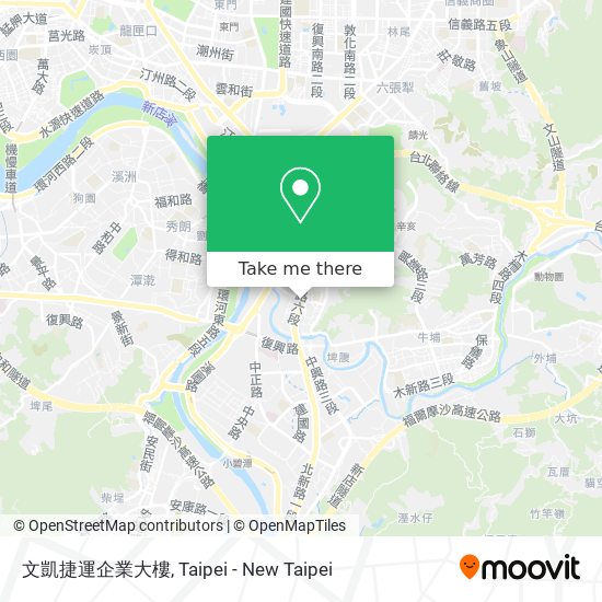 文凱捷運企業大樓 map