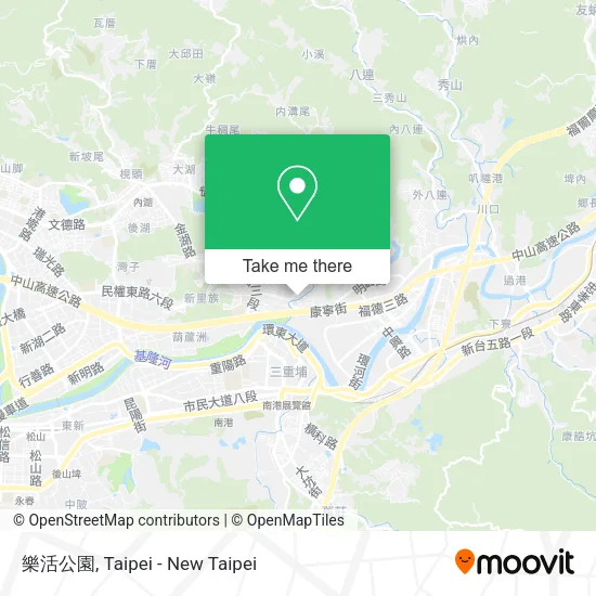 樂活公園地圖