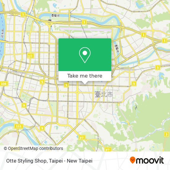 Otte Styling Shop map