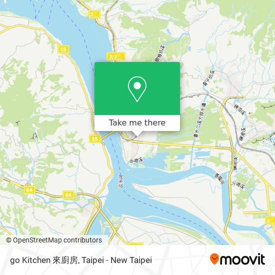 go Kitchen 來廚房 map