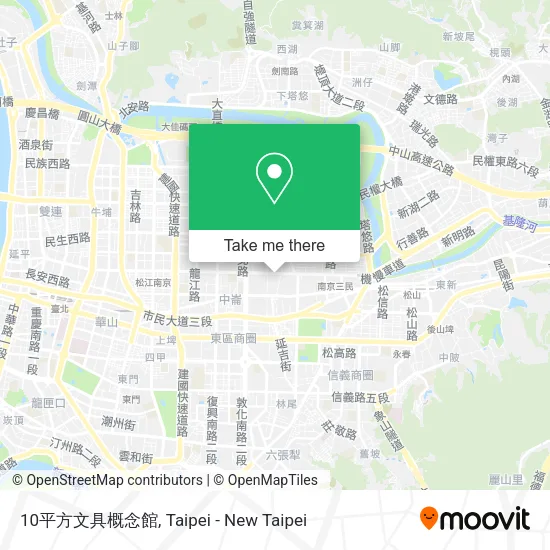 10平方文具概念館地圖