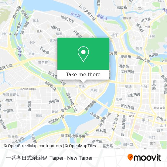 一番亭日式涮涮鍋 map