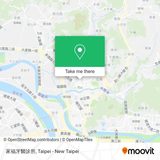 家福牙醫診所地圖
