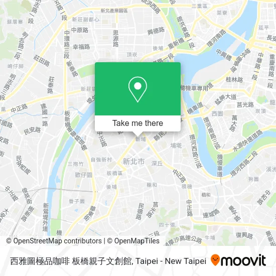 西雅圖極品咖啡 板橋親子文創館 map