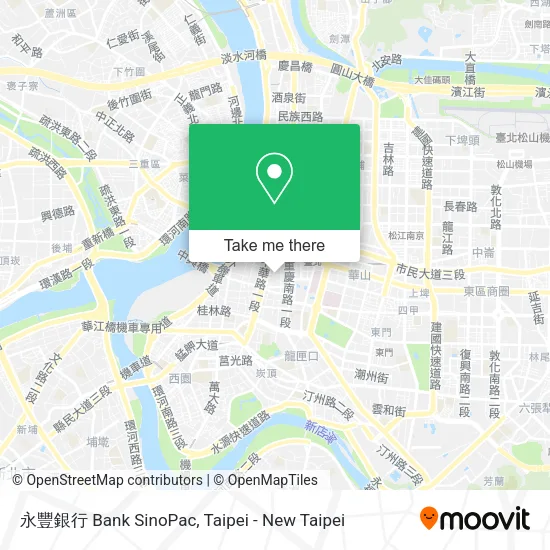 永豐銀行 Bank SinoPac map