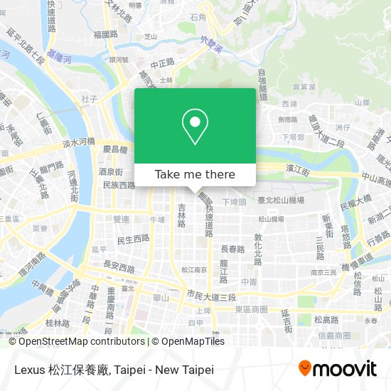 Lexus 松江保養廠 map