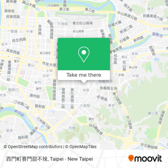 西門町賽門甜不辣 map