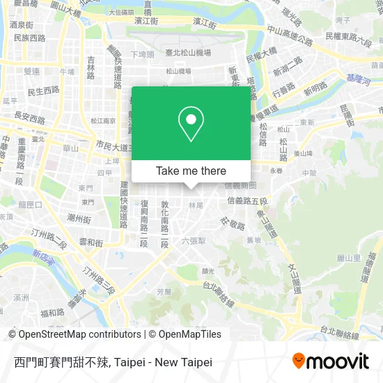 西門町賽門甜不辣 map
