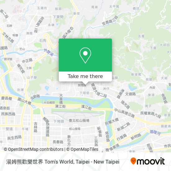 湯姆熊歡樂世界 Tom's World地圖