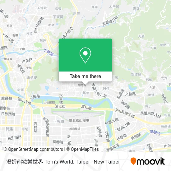 湯姆熊歡樂世界 Tom's World地圖