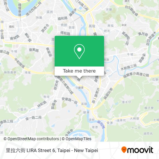 里拉六街 LIRA Street 6 map