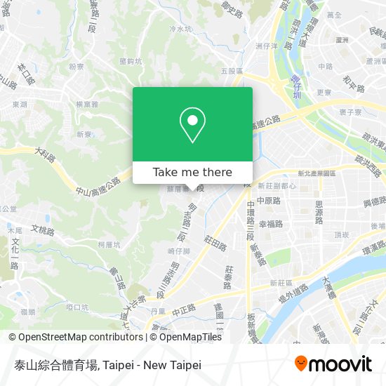 泰山綜合體育場 map
