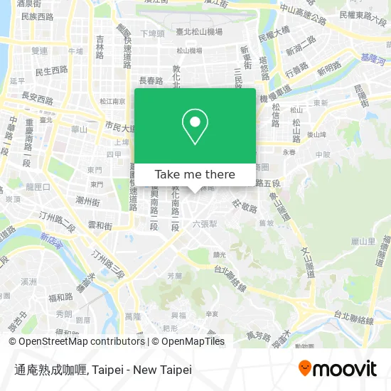 通庵熟成咖喱地圖