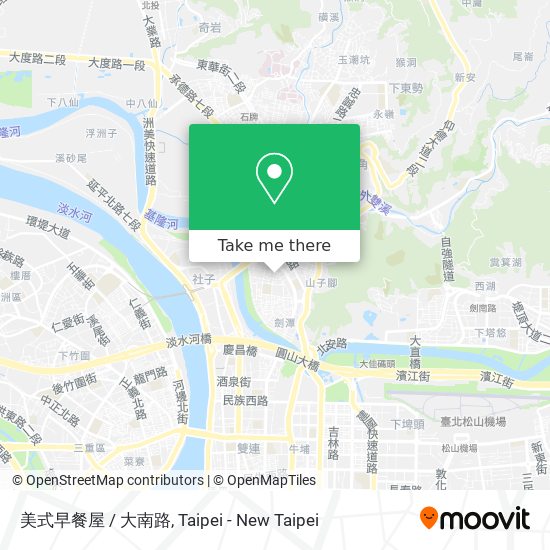 美式早餐屋 / 大南路 map