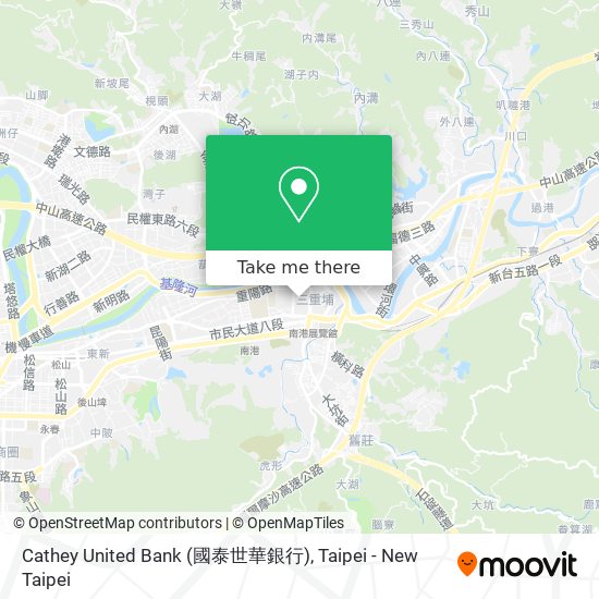 Cathey United Bank (國泰世華銀行) map