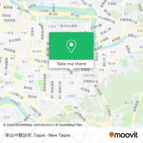 華品中醫診所 map