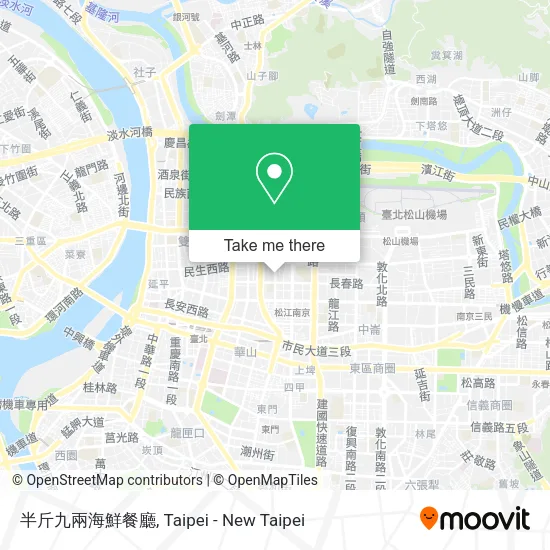 半斤九兩海鮮餐廳地圖