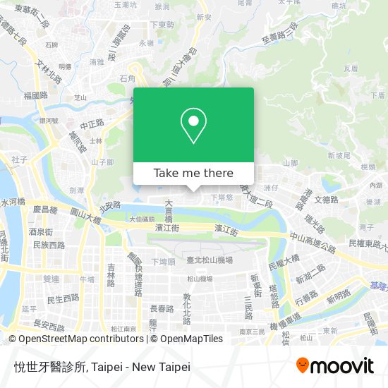 悅世牙醫診所 map