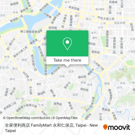 全家便利商店 FamilyMart 永和仁保店 map