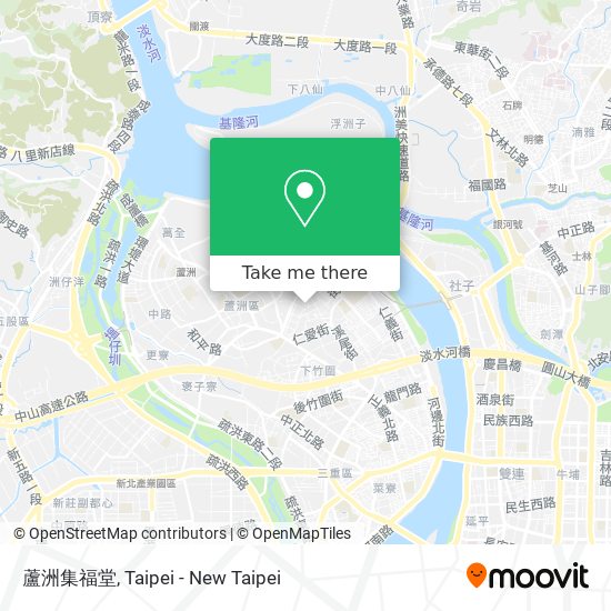 蘆洲集福堂 map