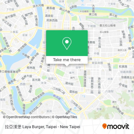 拉亞漢堡 Laya Burger map