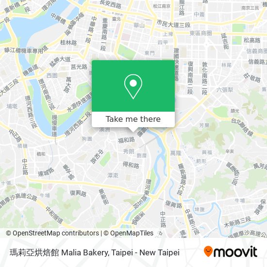 瑪莉亞烘焙館 Malia Bakery map