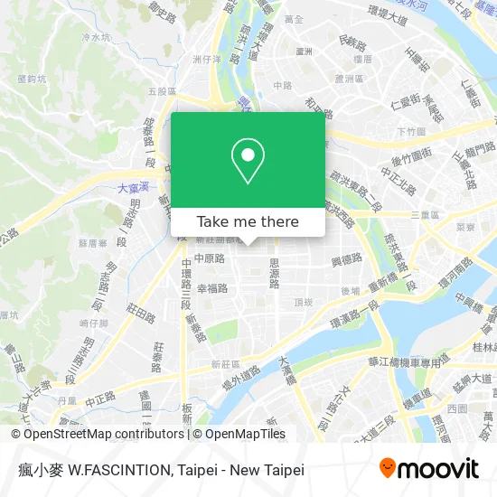 瘋小麥 W.FASCINTION map